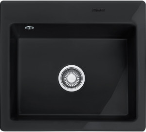 124.0335.851 Best, серия mythos, керамика, мойка mtk 610-58, установка сверху, вентиль-автомат, оникс Franke Franke Mythos