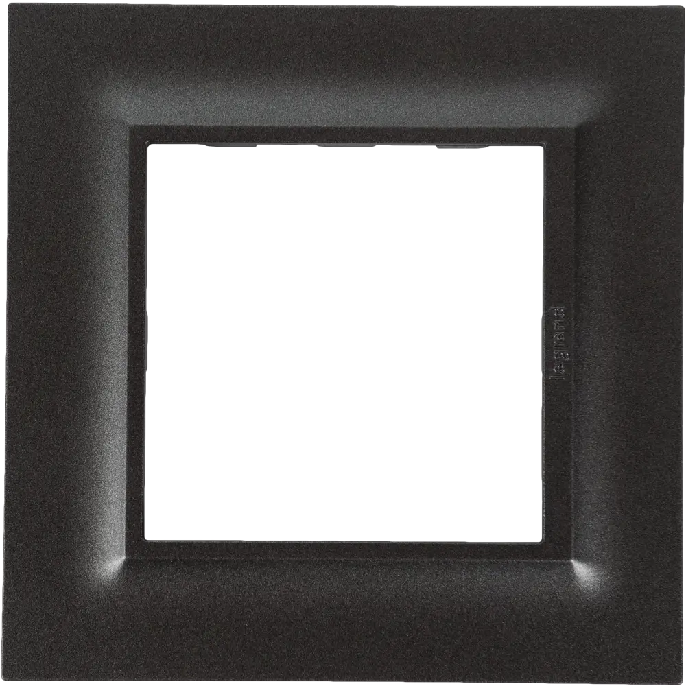 Рамка для розеток и выключателей Legrand Structura 1 пост цвет магнезиум STLM-2008681