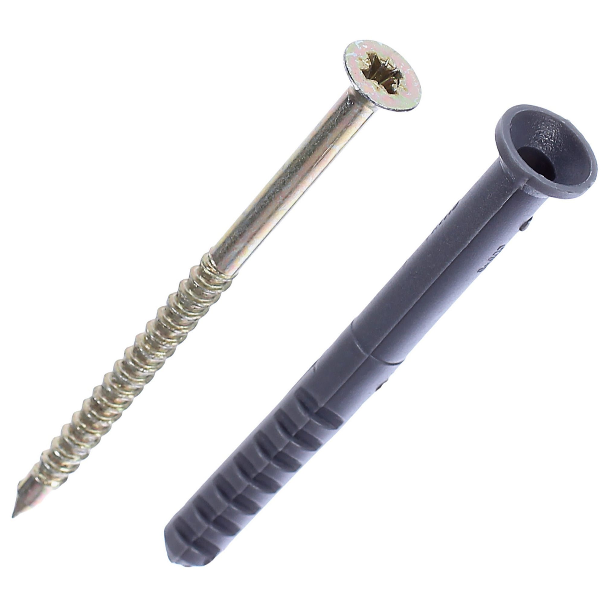 81944648 Дюбель-гвоздь потайной 8x80 мм, полипропилен, 10 шт Santreyd 