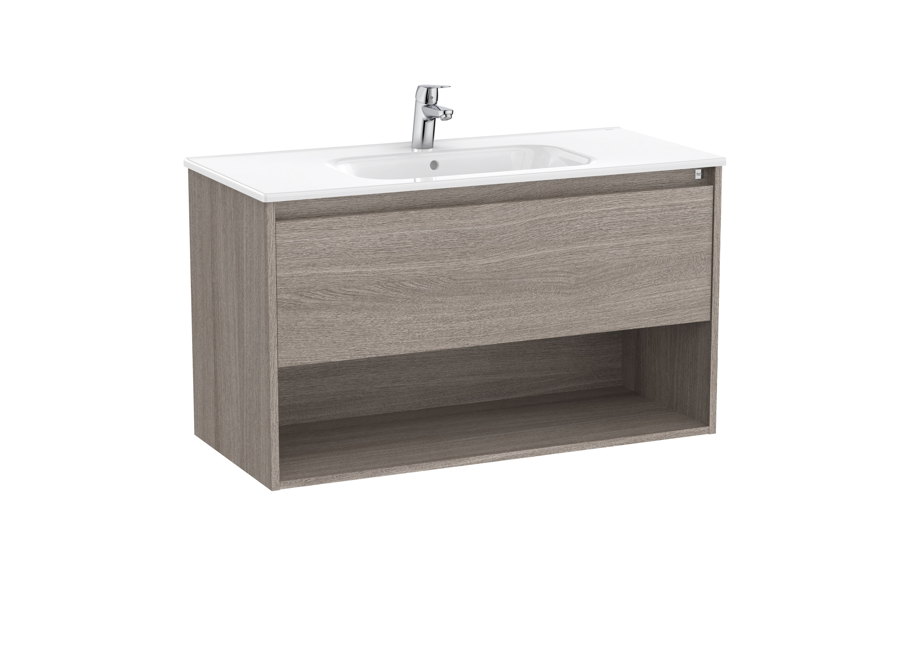 Деревянный подвесной умывальник со встроенным умывальником Roca Tenor ARCH-00050376 - Вид №4