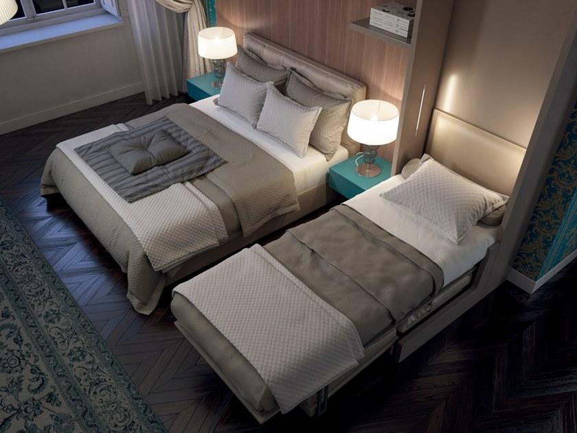 TUMIDEI Двуспальная кровать со встроенными прикроватными тумбочками On-off sun-id-1474648 - Вид №1