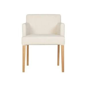 Кресло LINN молочное