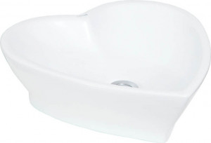 TP149-00CB00E-0000 Раковина TP149 сердце белая Creavit