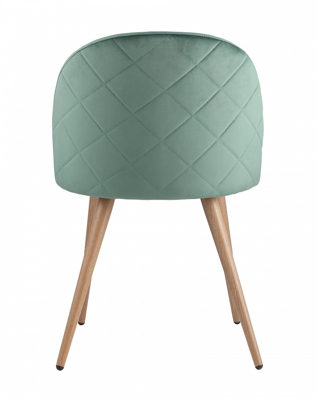 Стул с мягкой обивкой мятный с ромбами "Лион" STOOL GROUP ДИЗАЙНЕРСКИЕ 00-3881975 Зеленый  - Вид №2