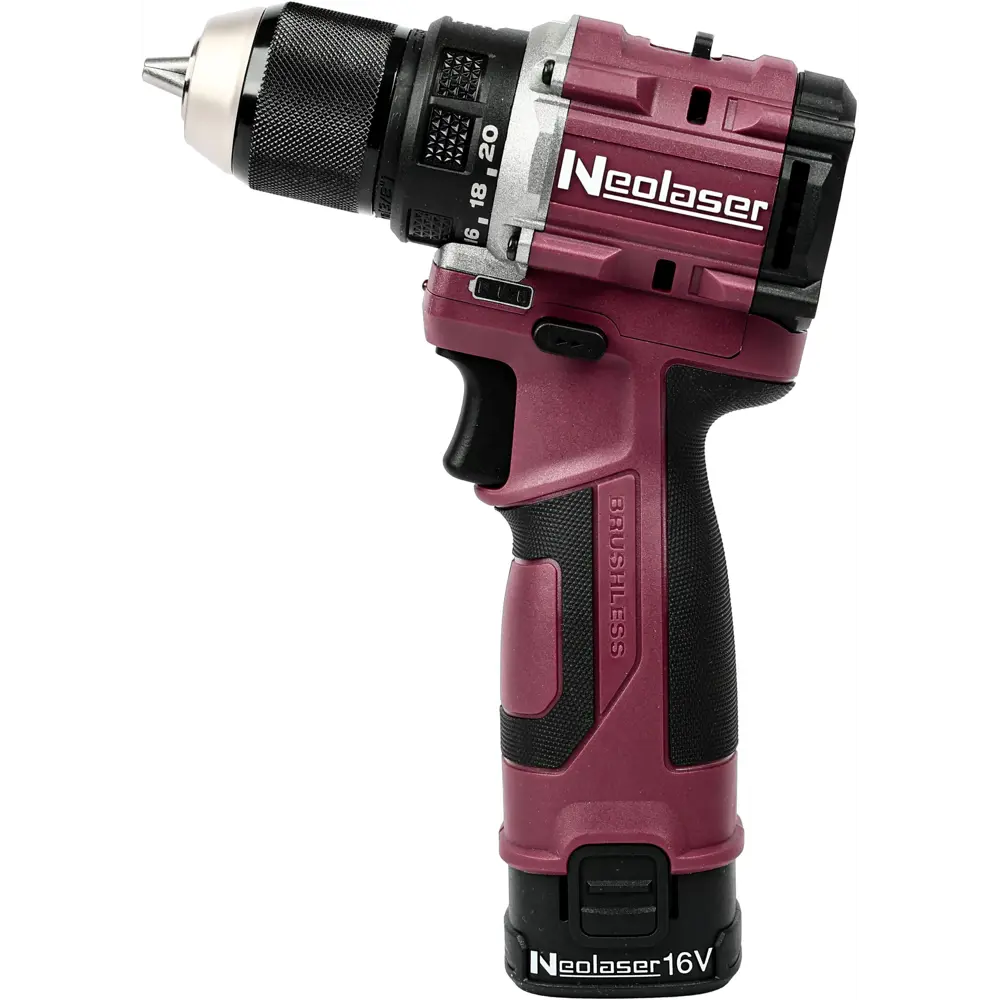 Аккумуляторная дрель-шуруповерт NEOLASER NCDB-40-V с бесщеточным двигателем 89398634 STLM-1430297 - Вид №2