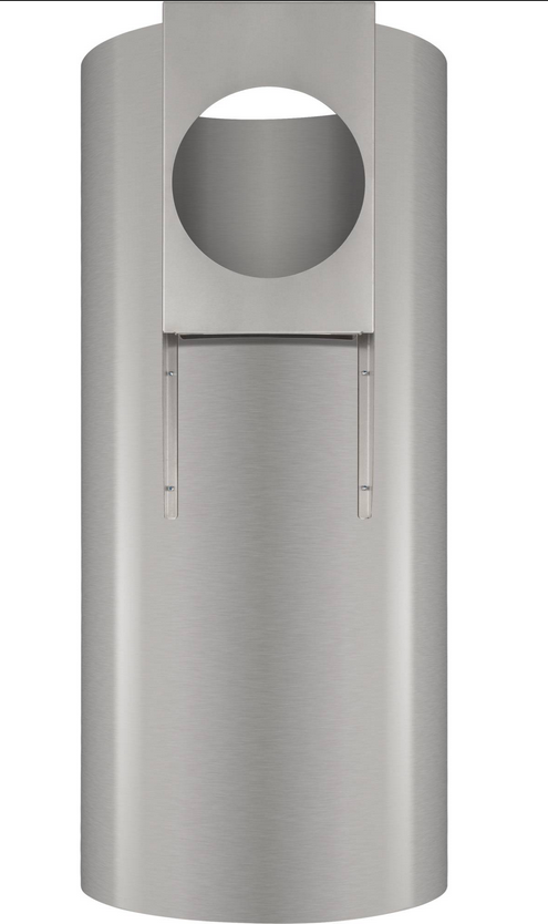 9202547 Вытяжка пристенная Meferi TUBE35IX ULTRA серебристый STDN-0129776 - Вид №5