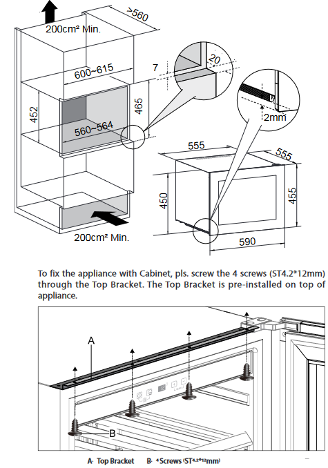 9973853 Винный шкаф Temptech OZ45SX серебристый STDN-0131204 - Вид №8
