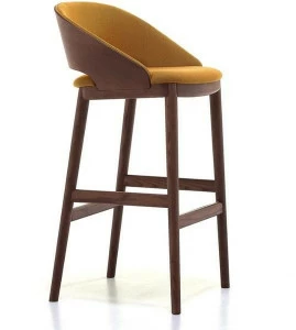 Very Wood Табурет со спинкой с подставкой для ног Odeon