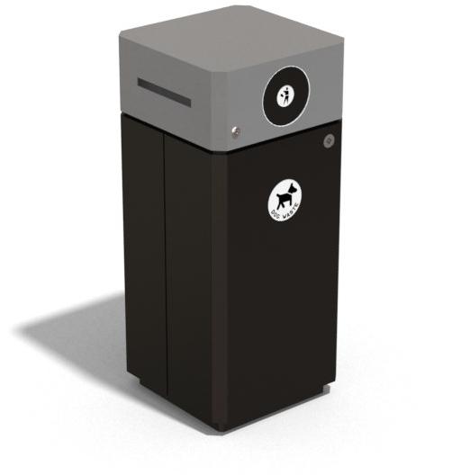 ENCHO ENCHEV - ETE Металлический мусорный бак для собачьих экскрементов  171  - Вид №4