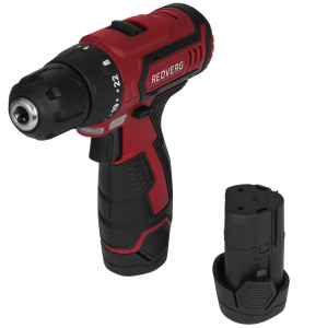 Дрель-шуруповерт RedVerg RD-SD10L/2Y 5486311