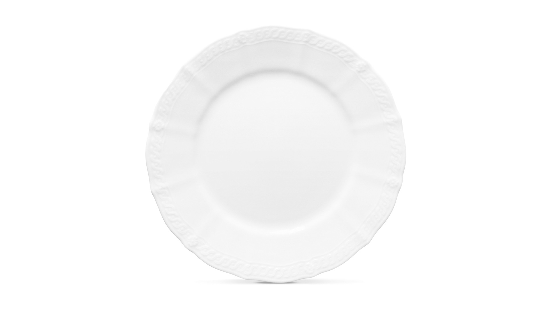 10665328 Noritake Набор тарелок закусочных Noritake Шер Бланк 21,5см, фарфор, 6шт Фарфор  - Вид №1