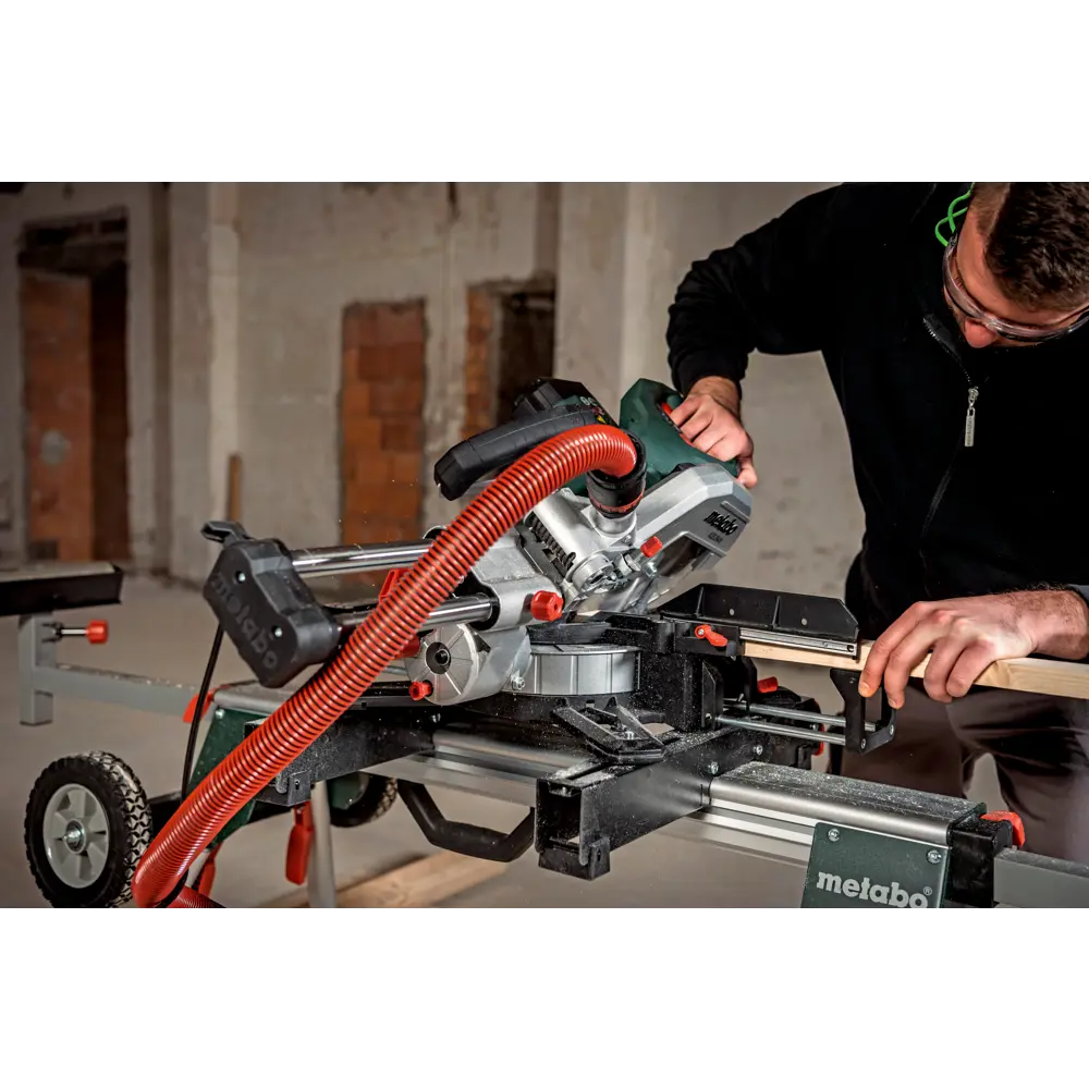 Пила торцовочная сетевая Metabo KGS254M, 1800 Вт, 254 мм STLM-2071509 - Вид №8