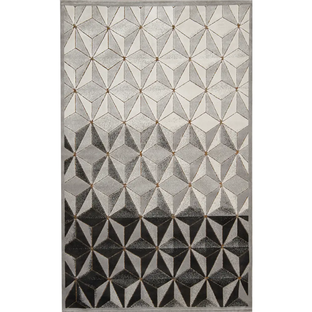 Ковер вискоза Рим 1072X 160х235 см цвет черный CTIM STLM-2010176