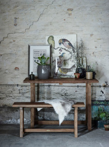 Скамейка из тикового дерева