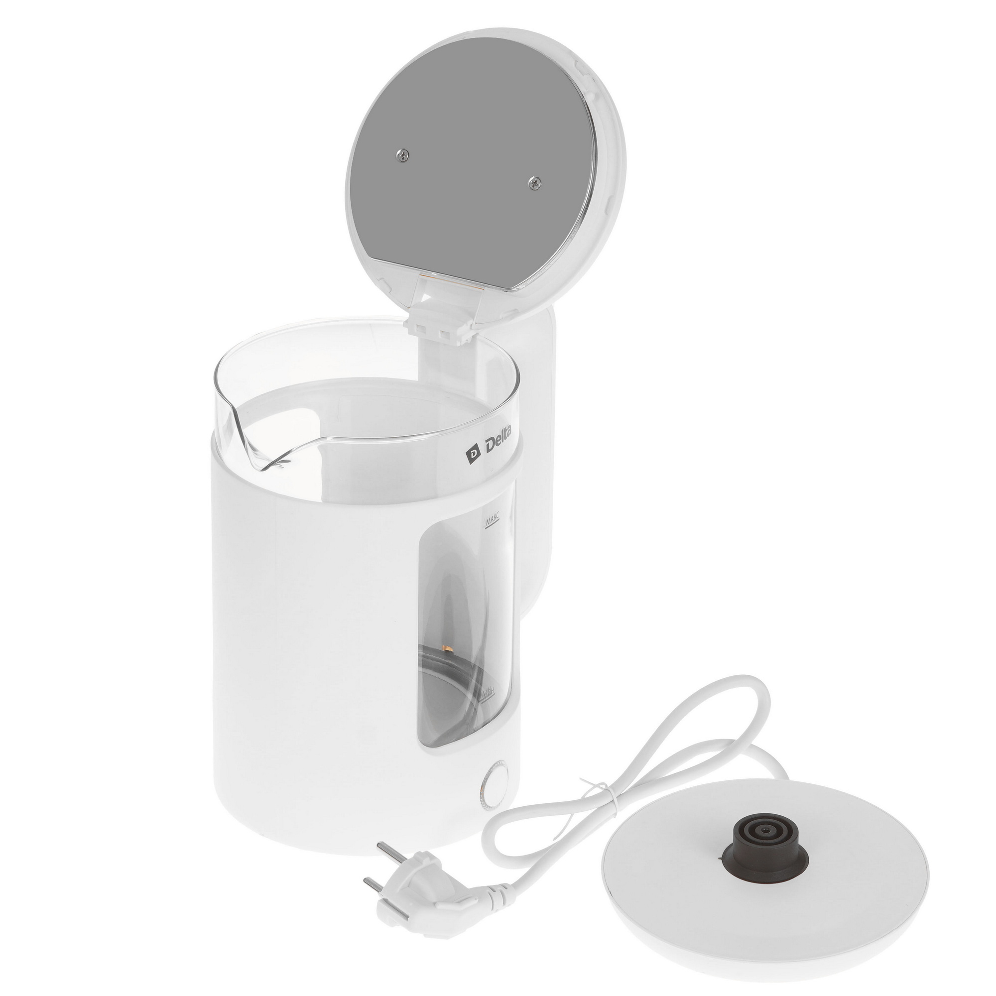 9050537 Электрочайник Delta DL-1112 белый STDN-0014982 - Вид №4