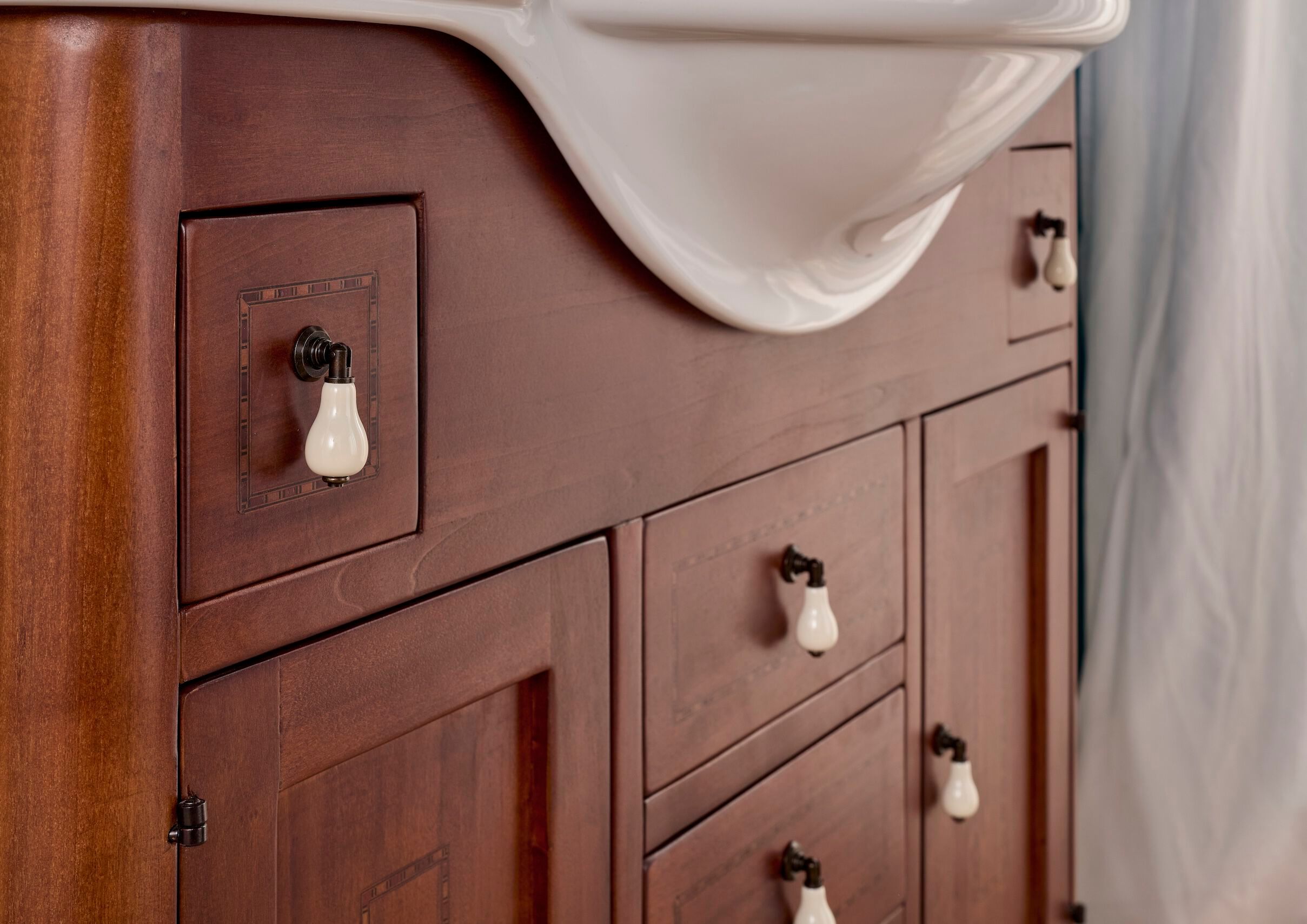 Напольный умывальник с ящиками Gaia Mobili Classic ARCH-00032054 - Вид №1