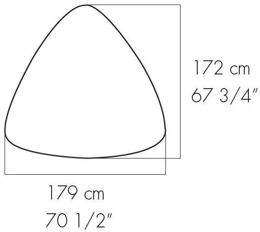Bralco Стол для совещаний треугольной формы из дуба Rail sun-id-1444553 - Вид №2