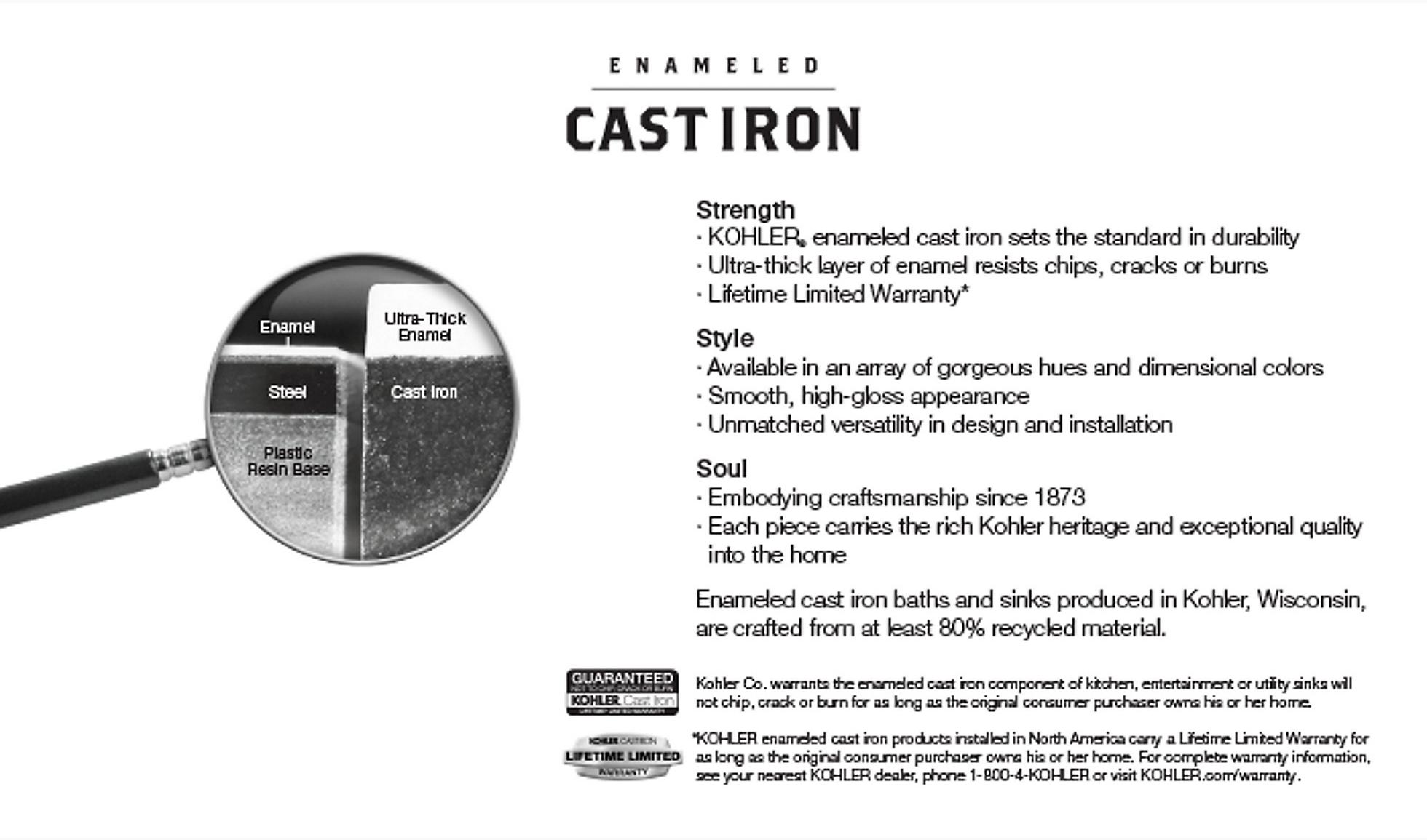 KOHLER Bellwether 60 K-838-0  - Вид №4