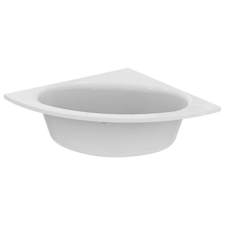 E125001 Встраиваемая угловая акриловая ванна 140х140 см Ideal Standard CONNECT AIR