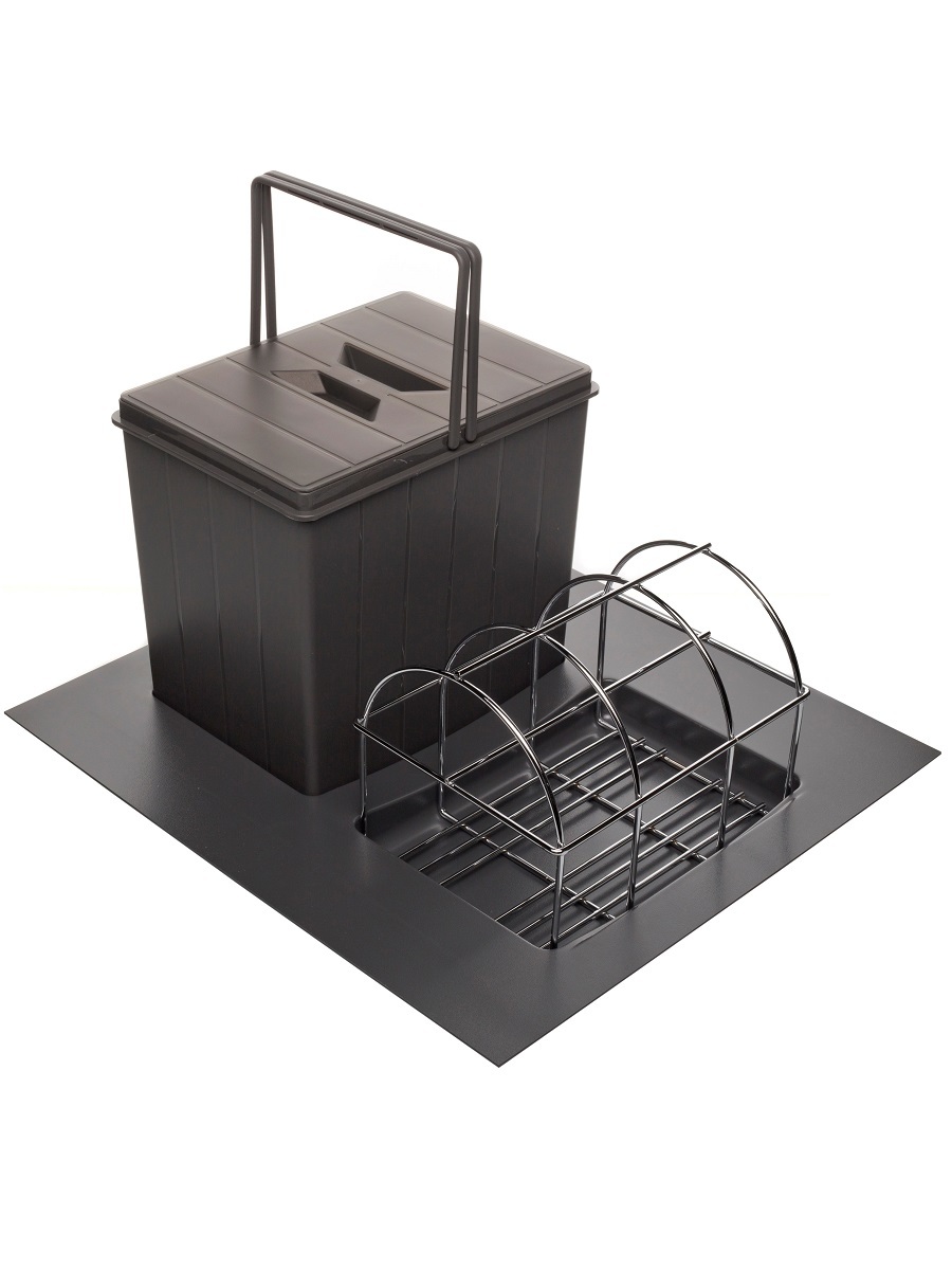 Система сортировки мусора Omega Duet 450/16 Anthracite NAVAKO 10185 - Вид №1