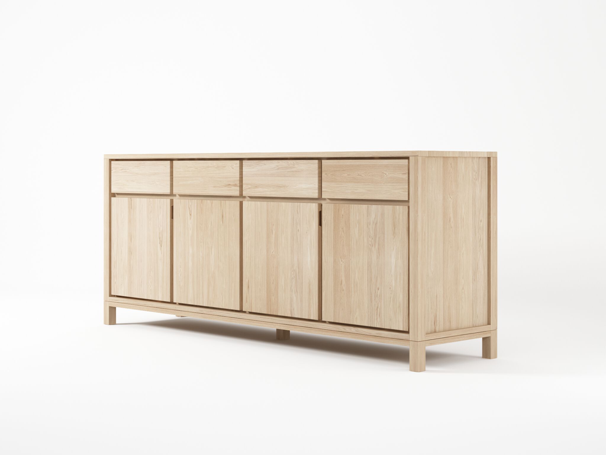 Деревянный шкаф с распашными дверцами с ящиками KARPENTER ARCH-00128777 - Вид №5