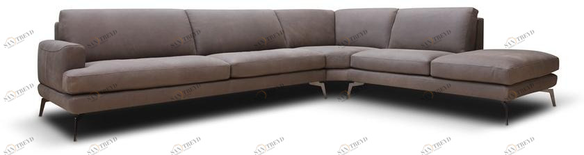 Rossini Sofas Секционный угловой диван в коже Just sun-id-1408925