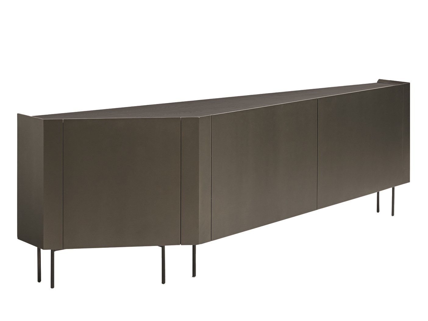 Деревянный шкаф с распашными дверями Shake ARCH-00077558