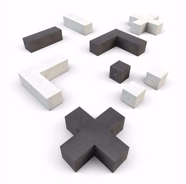 Bellitalia Модульная скамья без спинки Labyrinth sun-id-1476746 - Вид №1