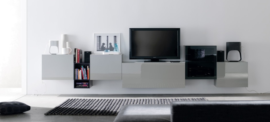 007306 Стенка под ТВ Vive On Salones Santreyd 