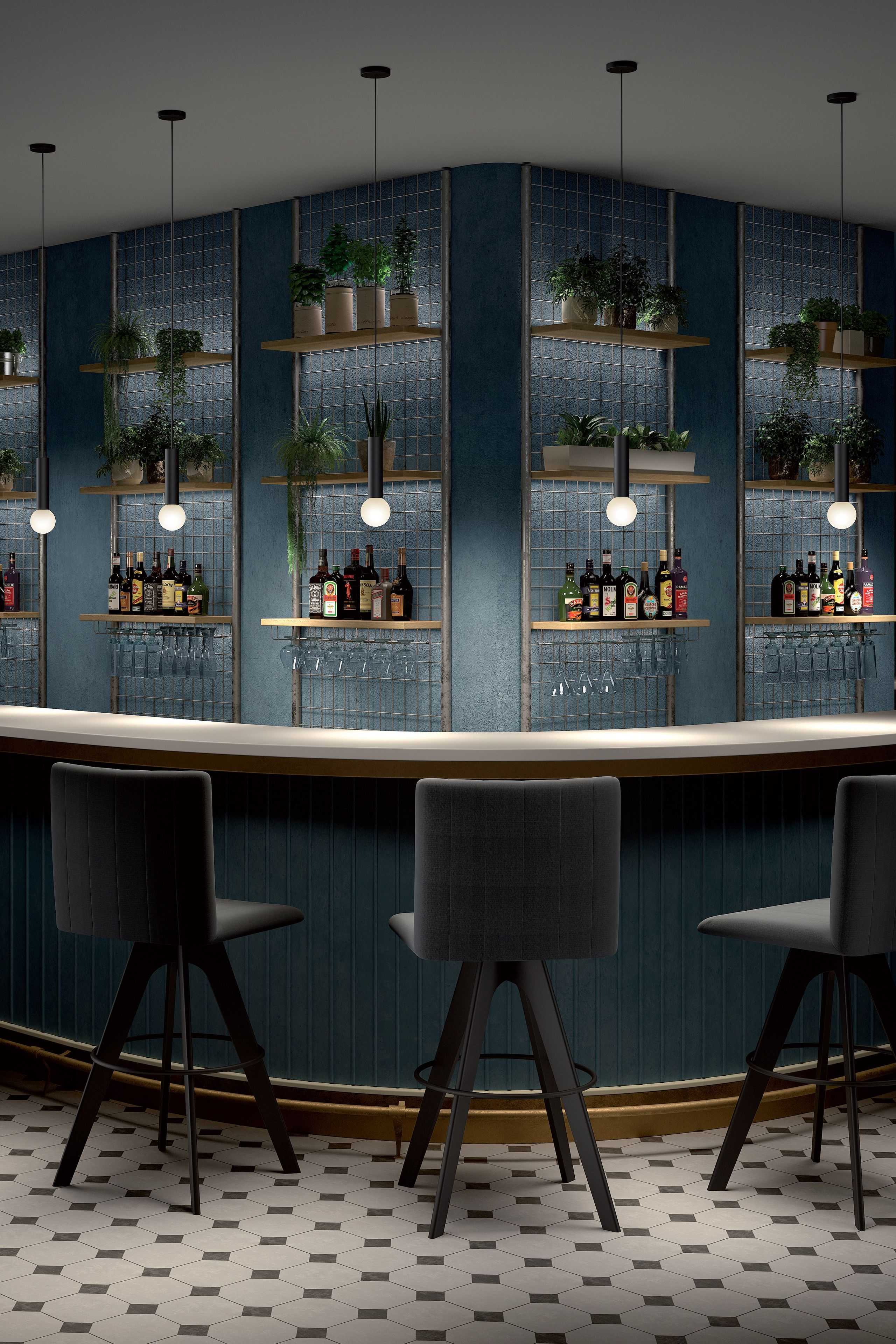 Подвесной светильник из стали и стекла LedsC4 туман ARCH-00104814 - Вид №1