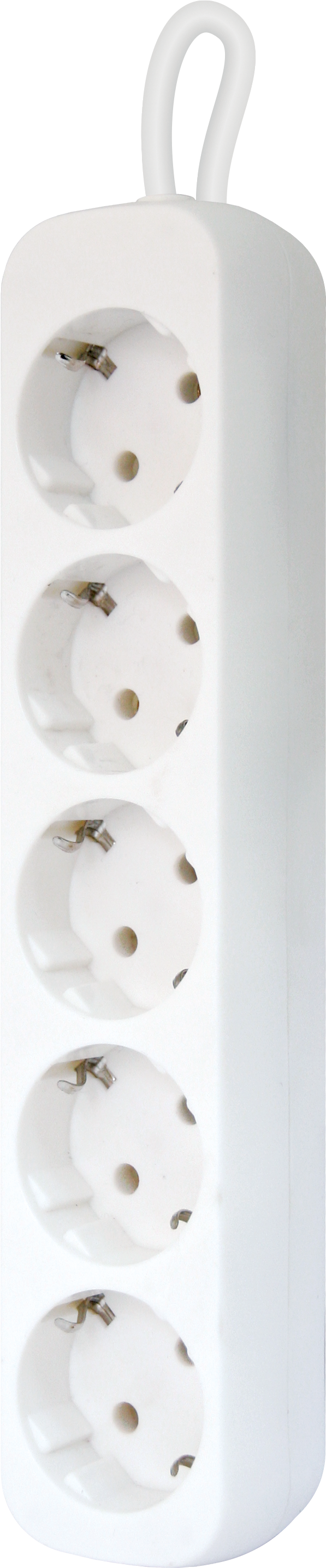 99230 Удлинитель с заземлением e530 3.0 м, 5 розеток (пакет) Defender Santreyd  - Вид №1