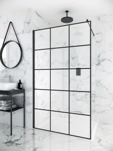 Traditional bathrooms Душевая перегородка Industrial Walk-In GRID INDWI.GR