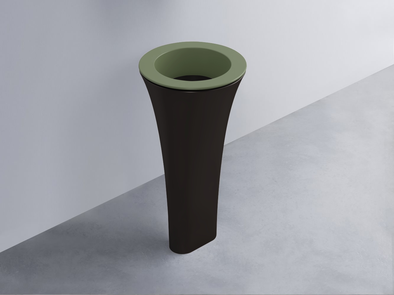 AMLA45-AG+AMPILT-LV+AMCOLT-LV Раковина Amedeo Tondo отдельностоящая cielo Enjoy + Amedeo Ceramica Cielo