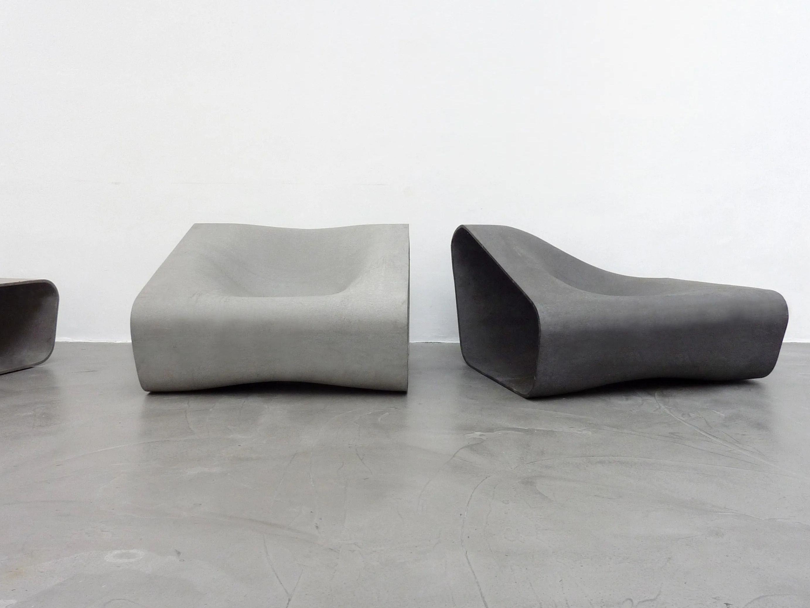 Модульная бетонная скамья со спинкой SWISSPEARL дизайн ARCH-00096634 - Вид №3