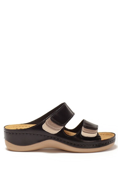 62380 Сандалии "Leon" женские черные LEON  Врач  размер 36  - Вид №3