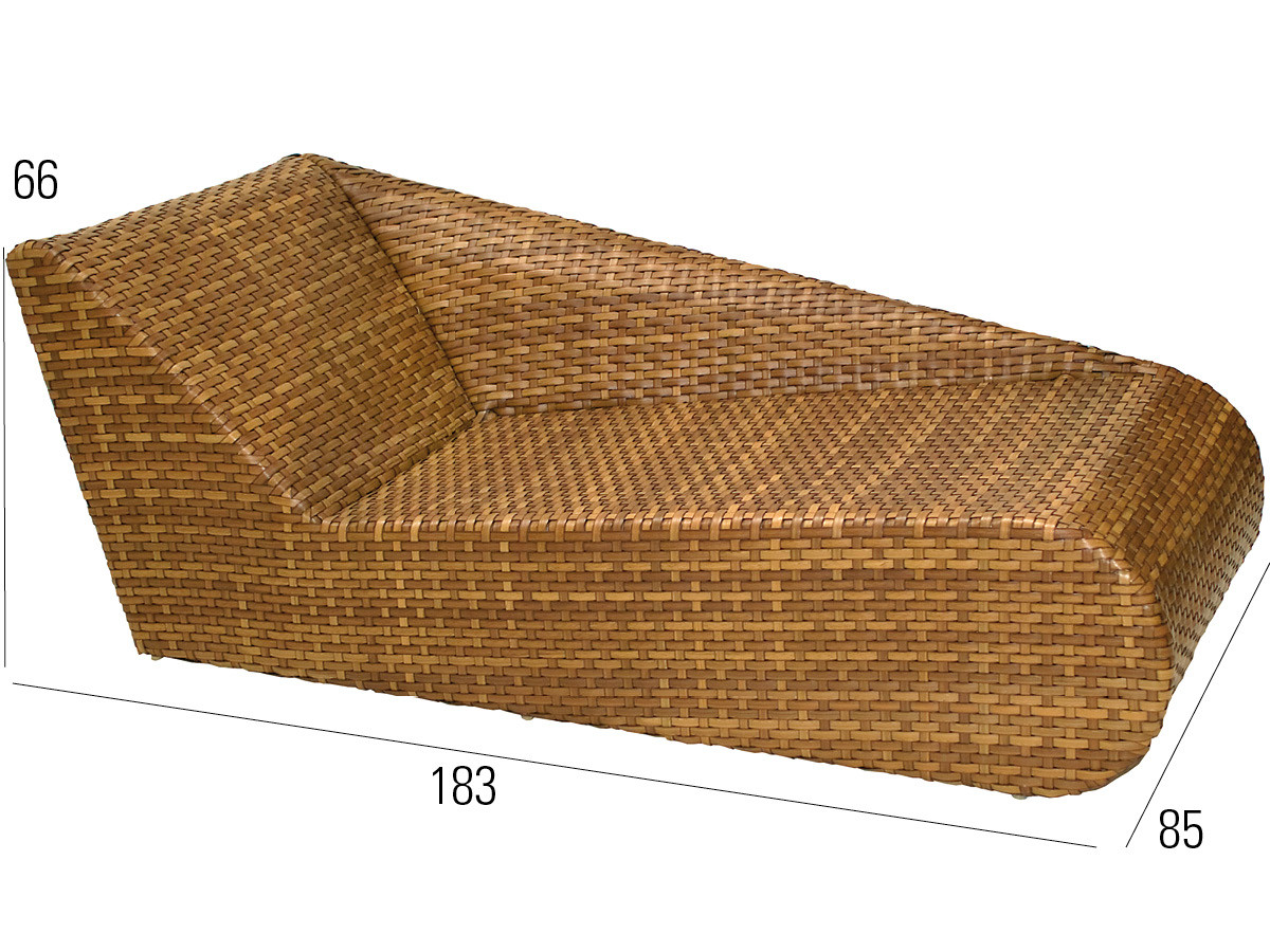 98.00.0885 Табачный набор "Мадригал-Релакс-Лаунж" из 8 шт. - включая 1x кушетку для двоих, 1x зонт Sunrise 2,75 × 2,75 м uni natural Mbm  - Вид №5