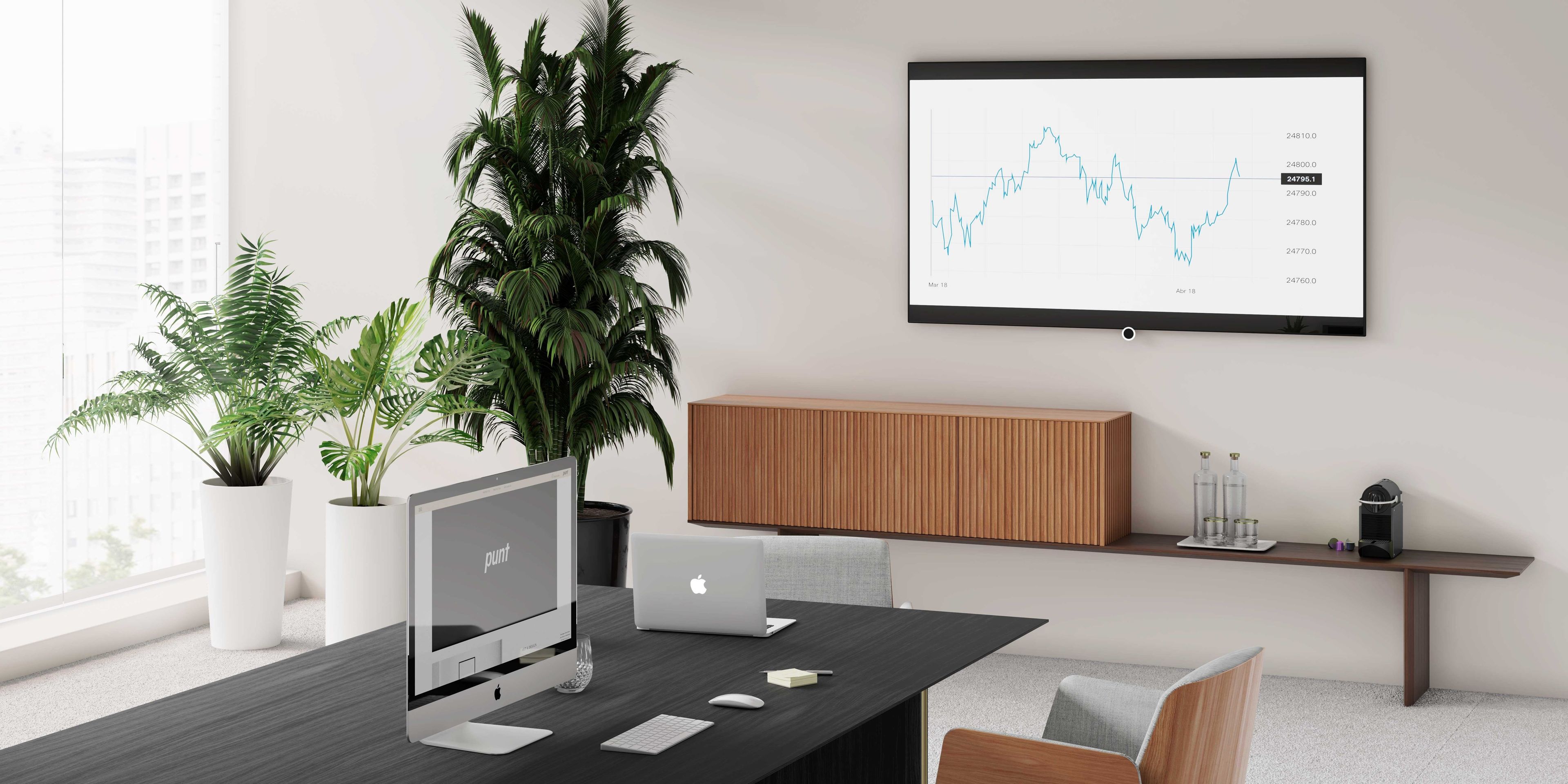 Деревянный шкаф с распашными дверями Punt Velasca ARCH-00108370 - Вид №2