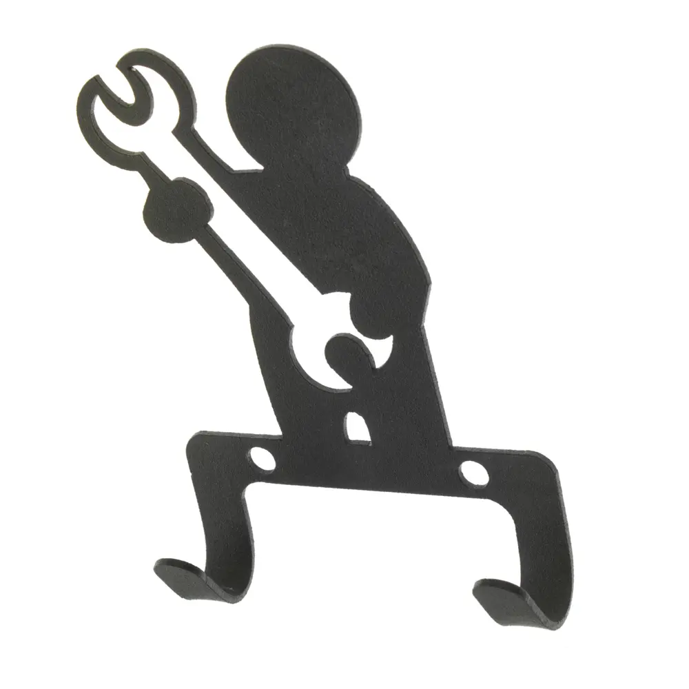 Крючки универсальные DuckandDog CR2-04, сталь, матовый чёрный STLM-2185493