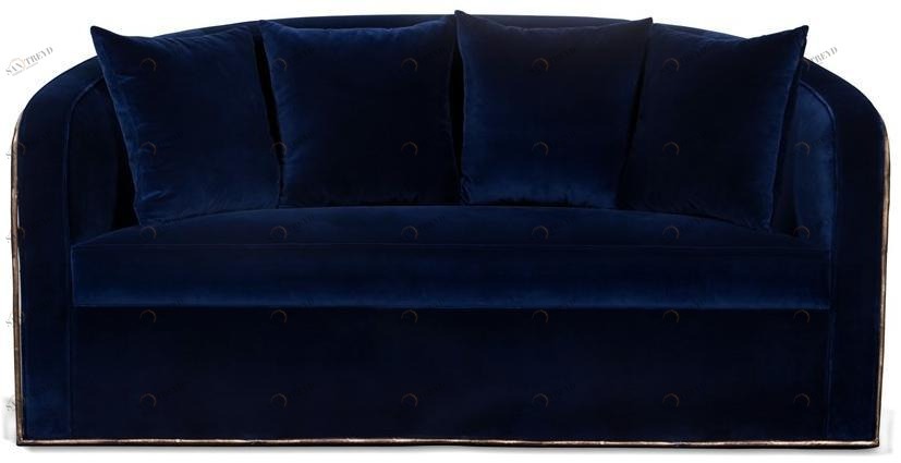 KOKET Изогнутый 2-х местный бархатный диван Enchanted sun-id-1508129