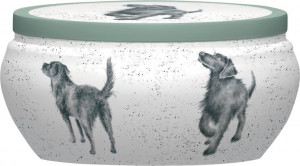 10615172 Royal Worcester Свеча в жестяной банке Royal Worcester "Забавная фауна", "На прогулку" 9см Воск