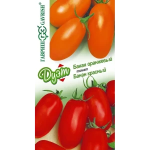 Семена овощей Гавриш томат Банан красный и оранжевый