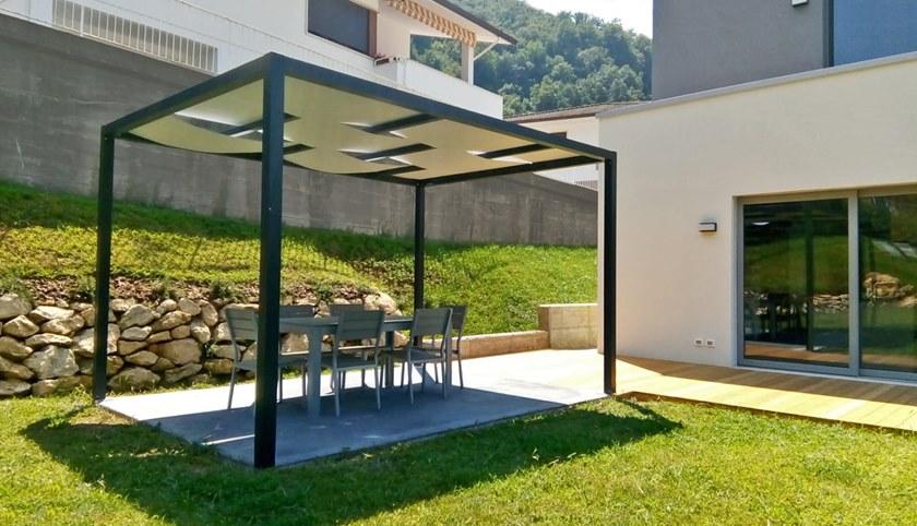 Giulio Barbieri Самонесущая пергола из алюминия и пвх sun-id-1360954 - Вид №13