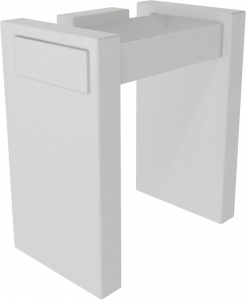 BXLACOL80BWLC0 Напольная раковина стоящая GSG CERAMIC