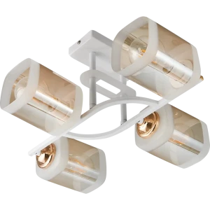Потолочная люстра Jlight Kira 3137/4C E27 60 Вт, цвет белый/золото 83279072 STLM-2113891