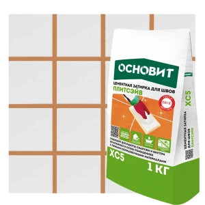Основит XC5 Цементная затирка карамель для плиточных швов 87876415