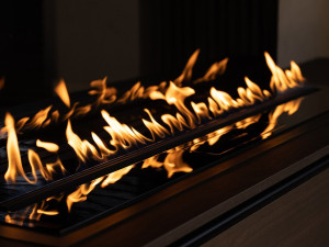 Автоматическая горелка для камина на биоэтаноле