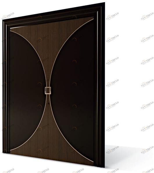 Carpanese Home Распашная деревянная дверь Contemporary 7803