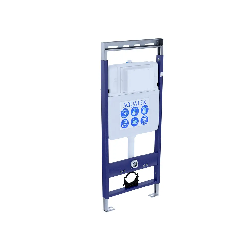 Aquatek Оберон: подвесной унитаз с инсталляцией и микролифтом 88941877 STLM-0998356 - Вид №5