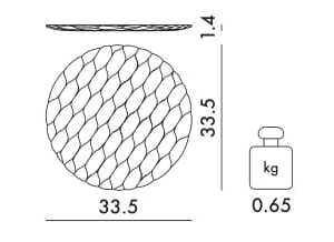 Набор круглых плит из инженерного пластика Kartell Jellies Family ARCH-00148295 - Вид №41