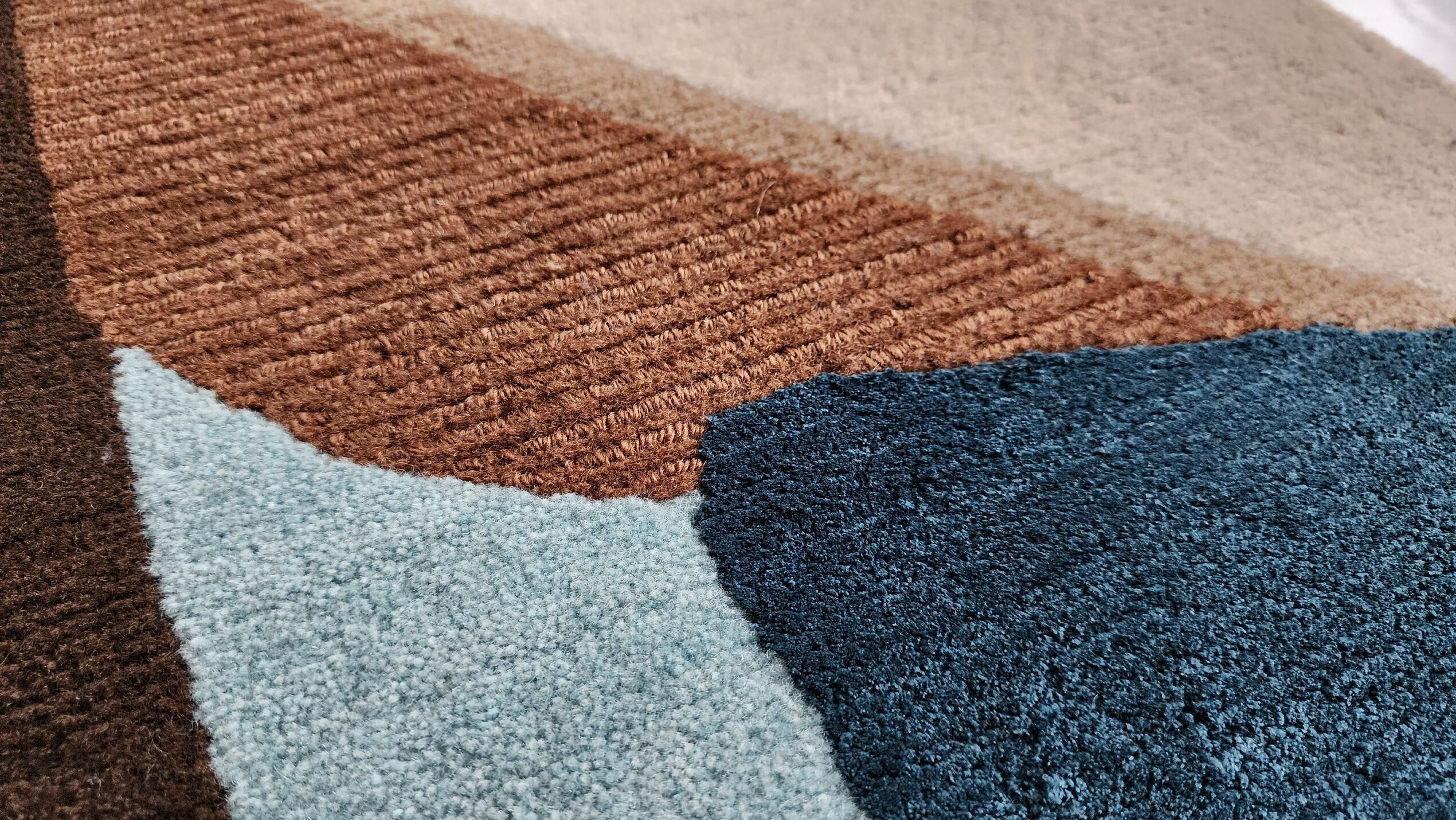 Прямоугольный ковер ручной работы Tapis Rouge абстракция ARCH-00113916 - Вид №4